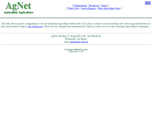 Tablet Screenshot of agnet.com.au
